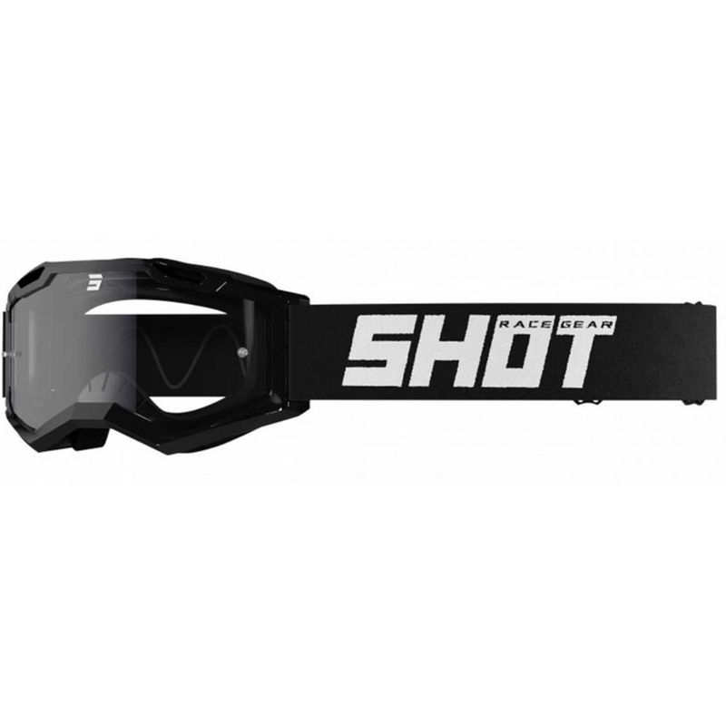 Motokrosa brilles Shot Assault 2.0 Solid Enduro black