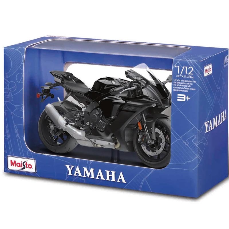 Maisto Yamaha YZF-R1 1:12 motocikla modelis melns