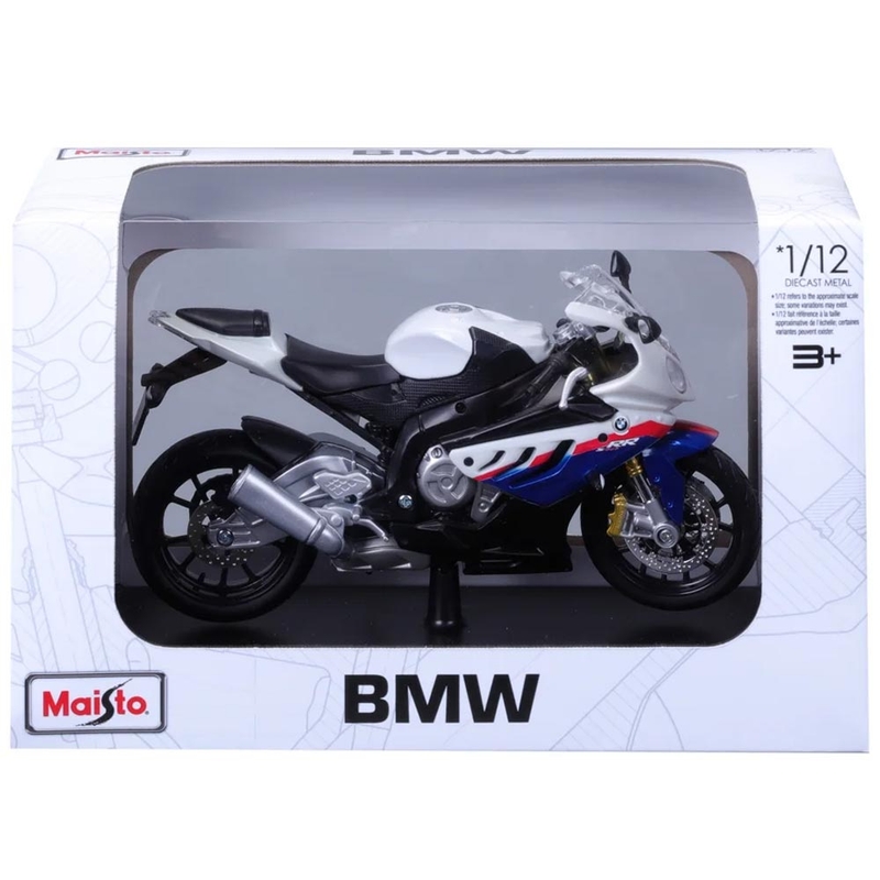 Maisto BMW S 1000 RR motocikla modelis 1:12