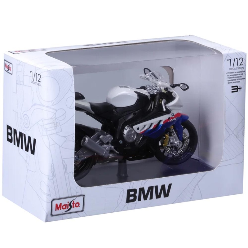 Maisto BMW S 1000 RR motocikla modelis 1:12