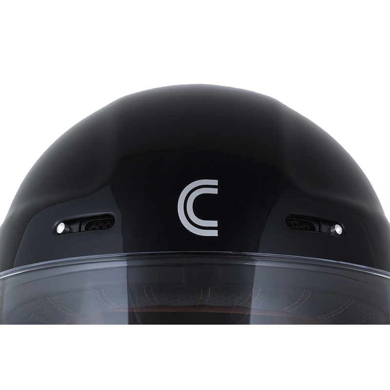 Cassida Fibre Jawa Sport pilnas sejas motocikla ķivere melna-sudrabaina-sarkana 2 - II. kvalitāte