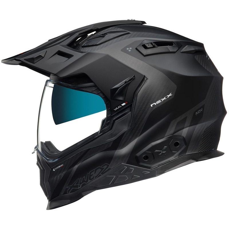 Enduro ķivere NEXX X.Wed 2 Vaal Carbon Black izpārdošana - II. kvalitāte