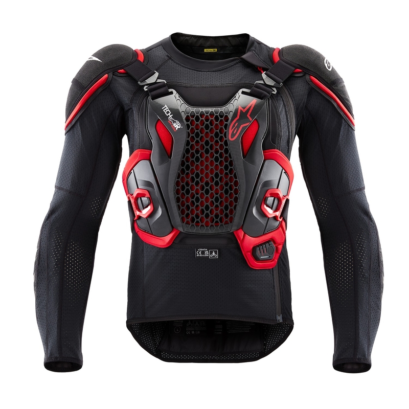 Gaisa spilvenu veste Alpinestars TECH-AIR®OFF-ROAD sistēma melns-arkans - II. kvalitāte