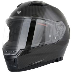 Pilna izmēra motocikla ķivere Street Racer Titan Carbon black 2 - II. kvalitāte