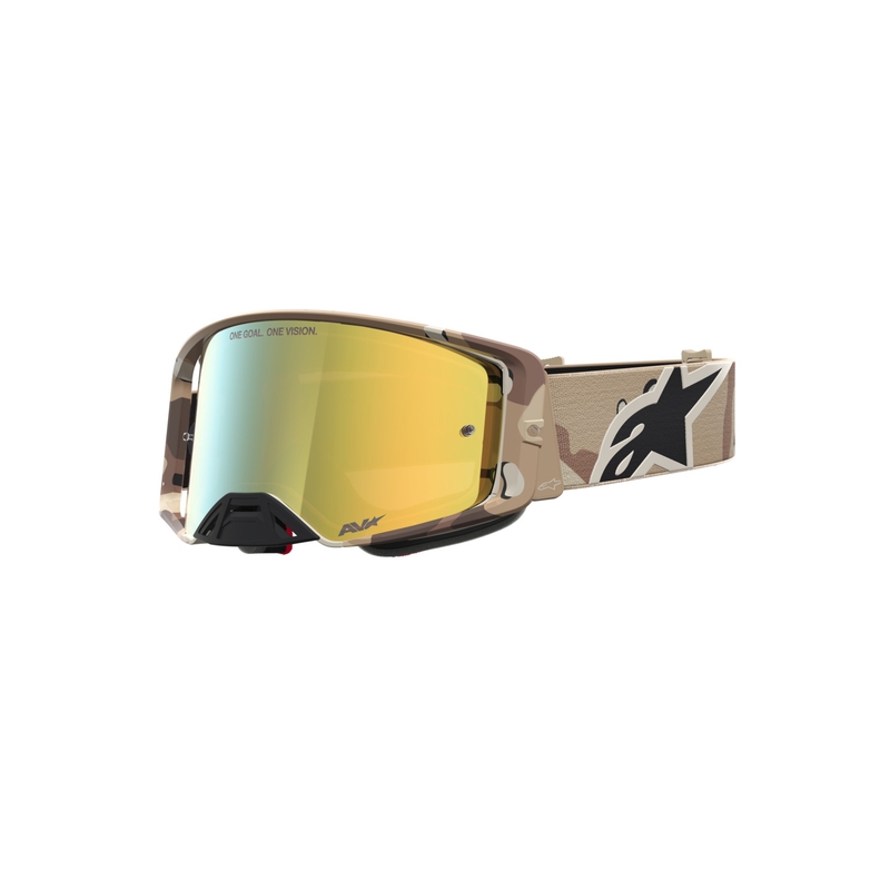 Alpinestars Supertech Lone smilšu maskēšanās motokrosa aizsargbrilles