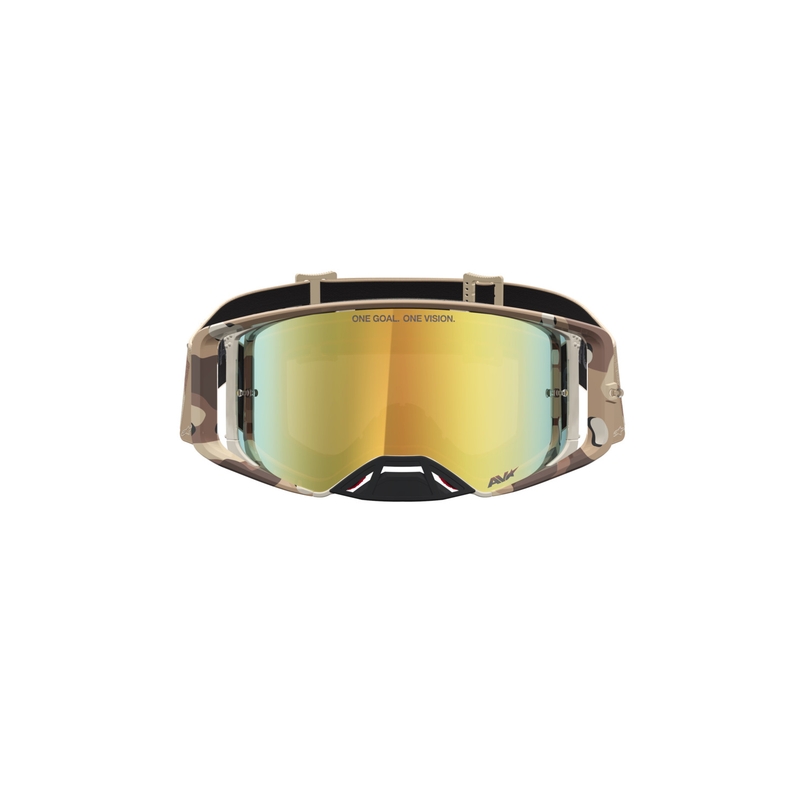 Alpinestars Supertech Lone smilšu maskēšanās motokrosa aizsargbrilles
