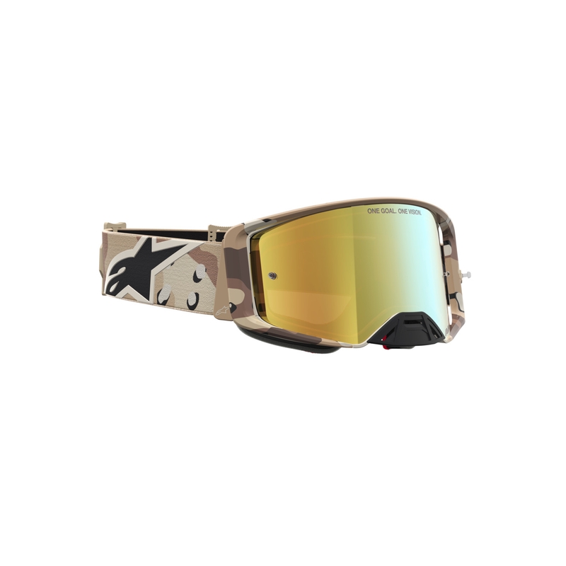 Alpinestars Supertech Lone smilšu maskēšanās motokrosa aizsargbrilles