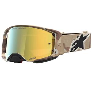 Alpinestars Supertech Lone smilšu maskēšanās motokrosa aizsargbrilles