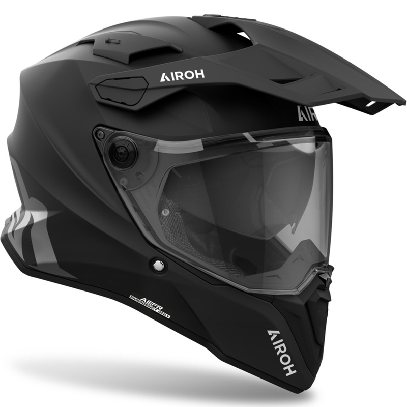 Enduro ķivere Airoh Commander 2 Color matēti melna - II. kvalitāte