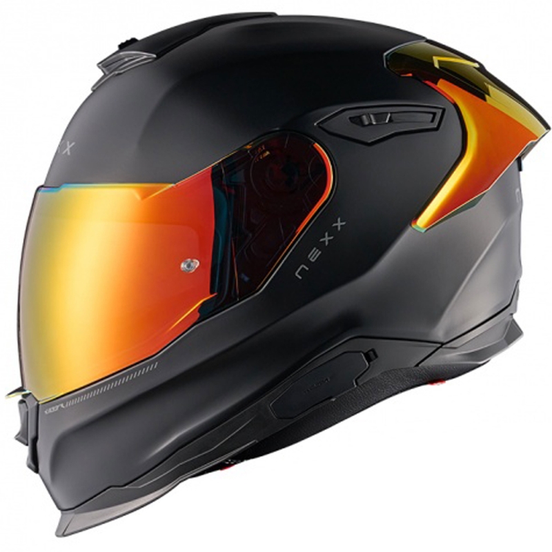 Integrālā motociklistu ķivere NEXX Y.100R Subsonic matēta melna-arkana - II. kvalitāte izpārdošana