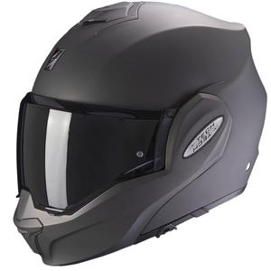 Saliekamā moto ķivere Scorpion EXO-TECH EVO Solid matēts antracīts - II. kvalitāte
