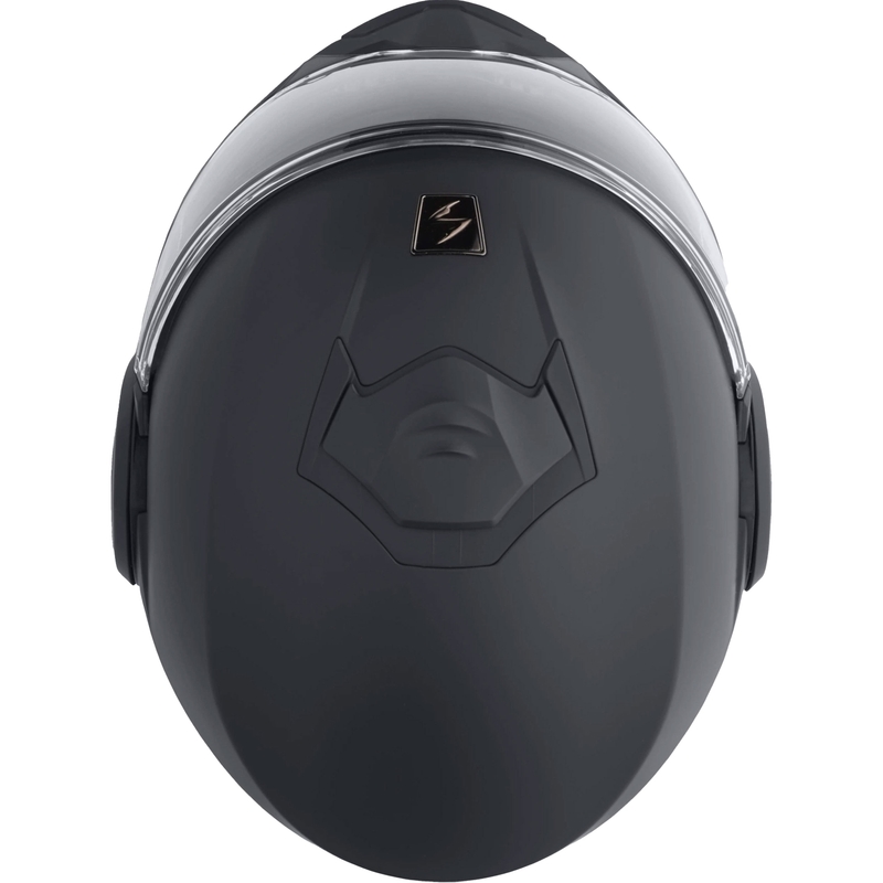 Saliekamā moto ķivere Scorpion EXO-TECH EVO Solid matēts antracīts - II. kvalitāte