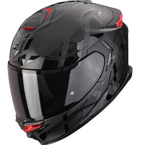 Integrēta motocikla ķivere Scorpion EXO-GT SP Air Noble matēti melna - II. kvalitāte