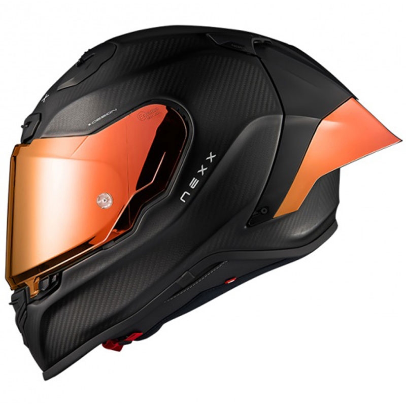 Integrālā moto ķivere Nexx X.R3R Zero PRO 2 Carbon MT matēti sarkana izpārdošana - II. kvalitāte