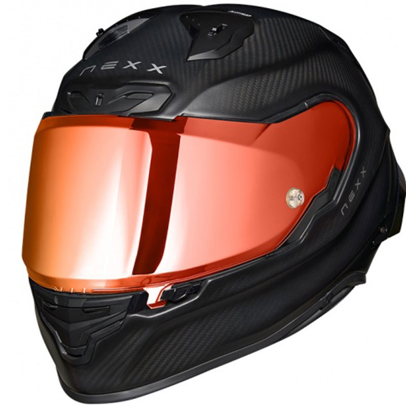 Integrālā moto ķivere Nexx X.R3R Zero PRO 2 Carbon MT matēti sarkana izpārdošana - II. kvalitāte