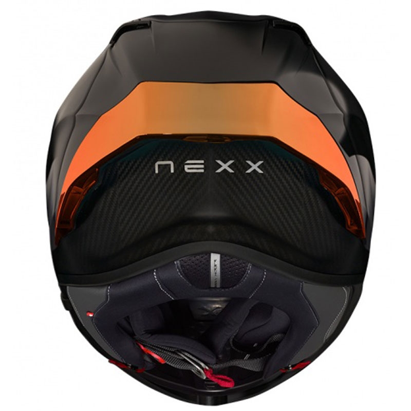 Integrālā moto ķivere Nexx X.R3R Zero PRO 2 Carbon MT matēti sarkana izpārdošana - II. kvalitāte