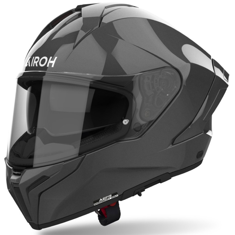Integrēta motocikla ķivere Airoh MATRYX Krāsa tumši pelēka