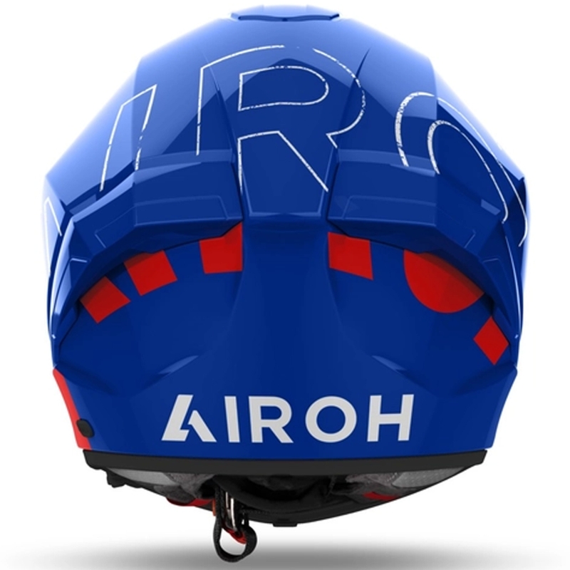 Integrēta motocikla ķivere Airoh MATRYX Scope zili-arkana