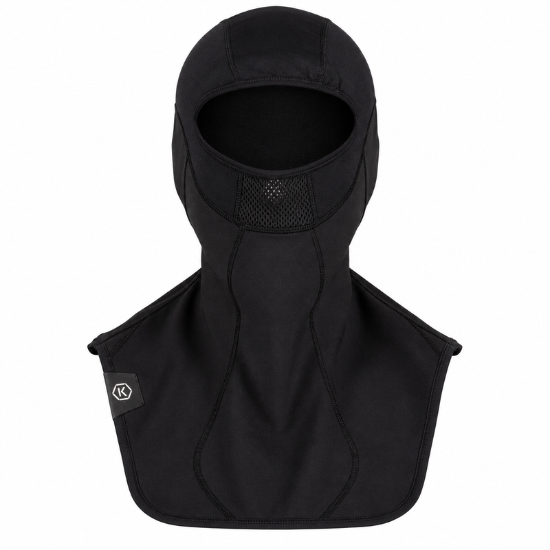 Knox Hot Hood ķiveres kapuce, melna
