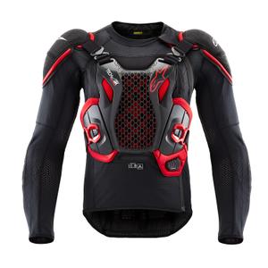 Alpinestars TECH-AIR®OFF-ROAD sistēmas gaisa spilvenu veste melna-sarkana 2 - II. kvalitāte