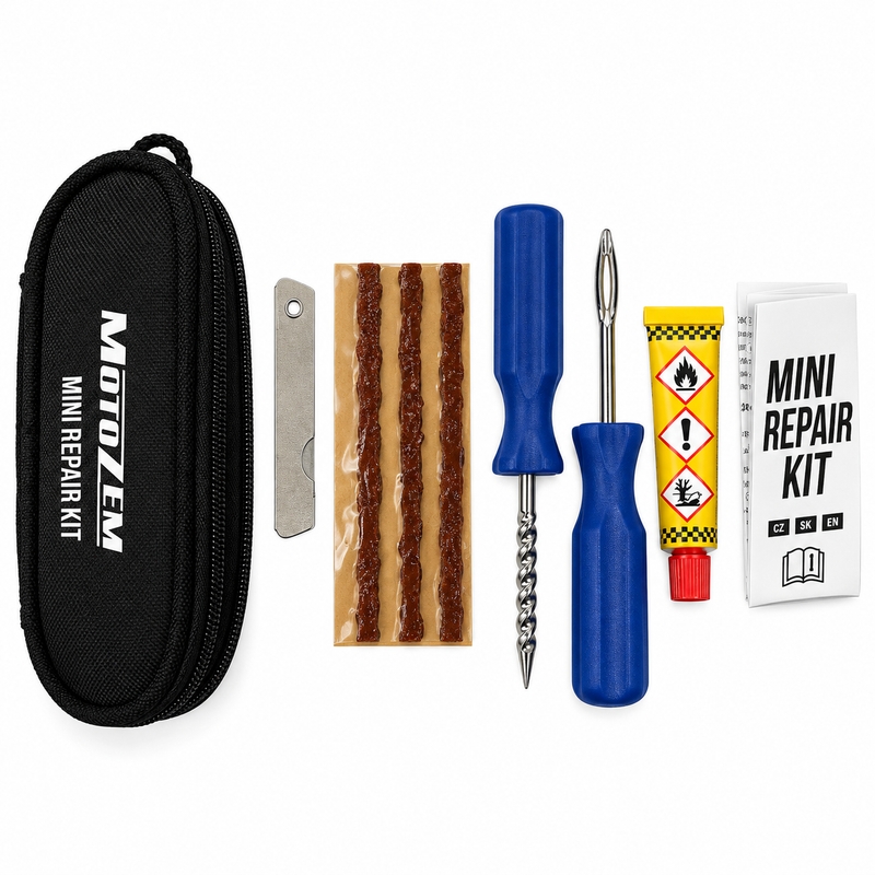 Mini remonta komplekts MotoZem, melns