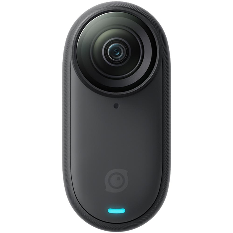 Insta360 GO 3S motocikla ķiverē ievietojama POV komplekta darbības kamera, melna