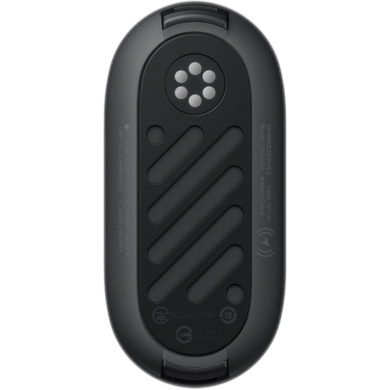 Insta360 GO 3S motocikla ķiverē ievietojama POV komplekta darbības kamera, melna