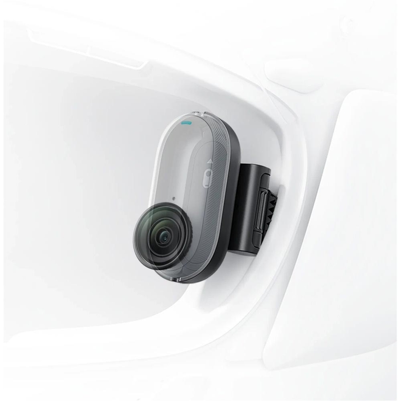 Insta360 ķiverē ievietojams POV stiprinājums GO 3/GO 3S kamerām, melns