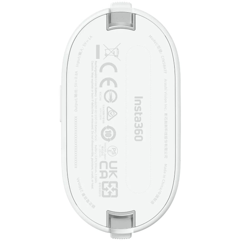 Insta360 akumulatora komplekts GO 3/GO 3S, melns