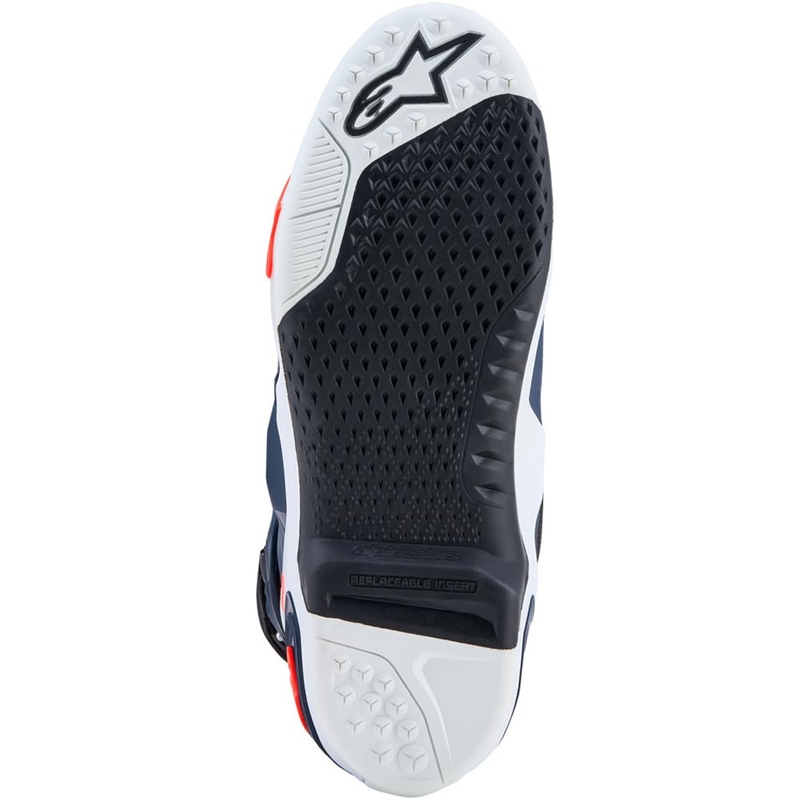 Alpinestars TECH 10 Superventilēti motokrosa zābaki tumši zili-balti-melni-violeti