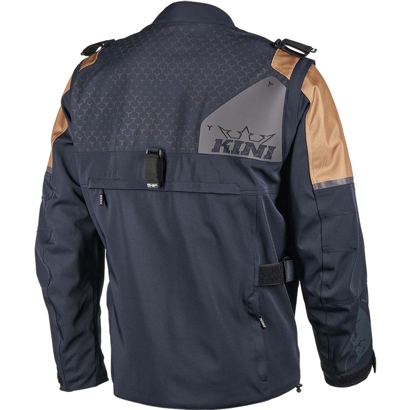 Motokrosa jaka KINI Red Bull EXC 2.0 antracīta-bēša