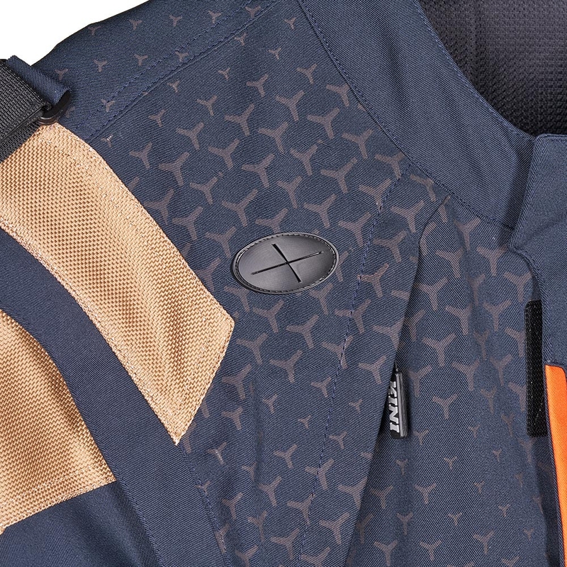 Motokrosa jaka KINI Red Bull EXC 2.0 antracīta-bēša