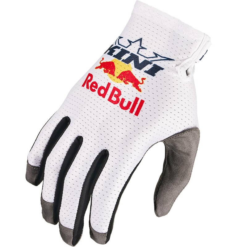 KINI Red Bull 1.0 RXP motokrosa cimdi, balti