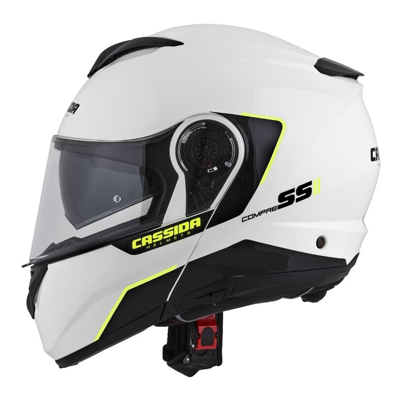Cassida Compress 2.0 Refraction balta-melna-fluo dzeltena moto ķivere