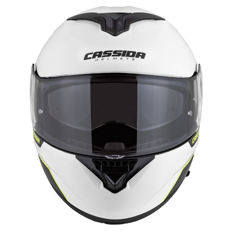 Cassida Compress 2.0 Refraction balta-melna-fluo dzeltena moto ķivere