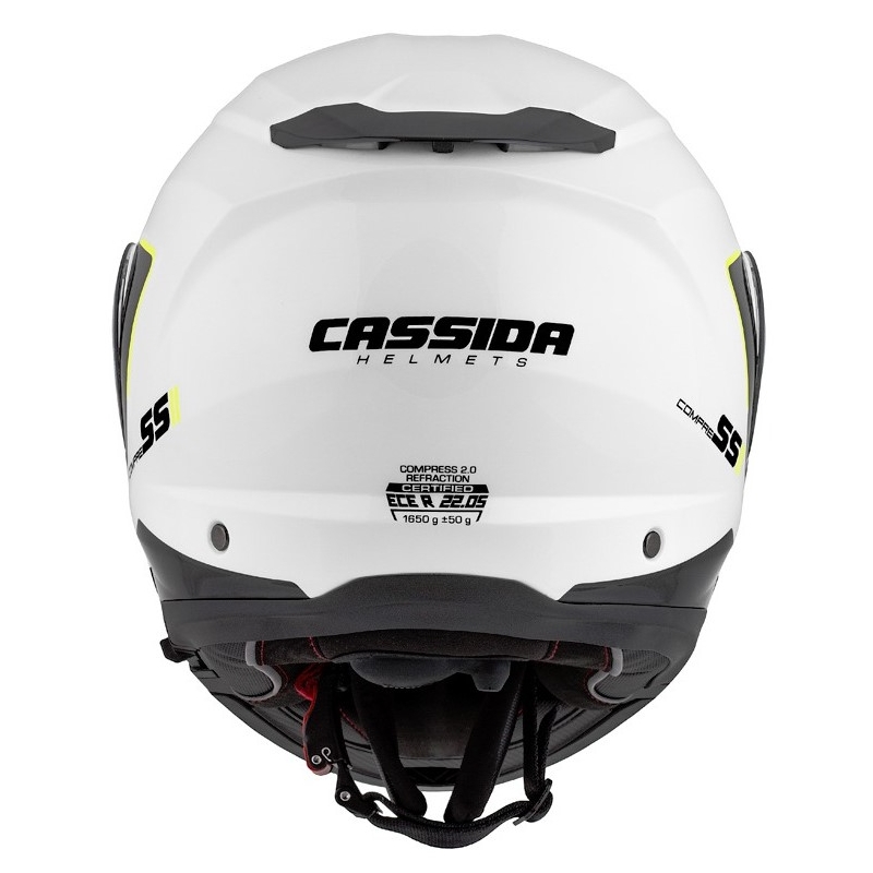 Cassida Compress 2.0 Refraction balta-melna-fluo dzeltena moto ķivere