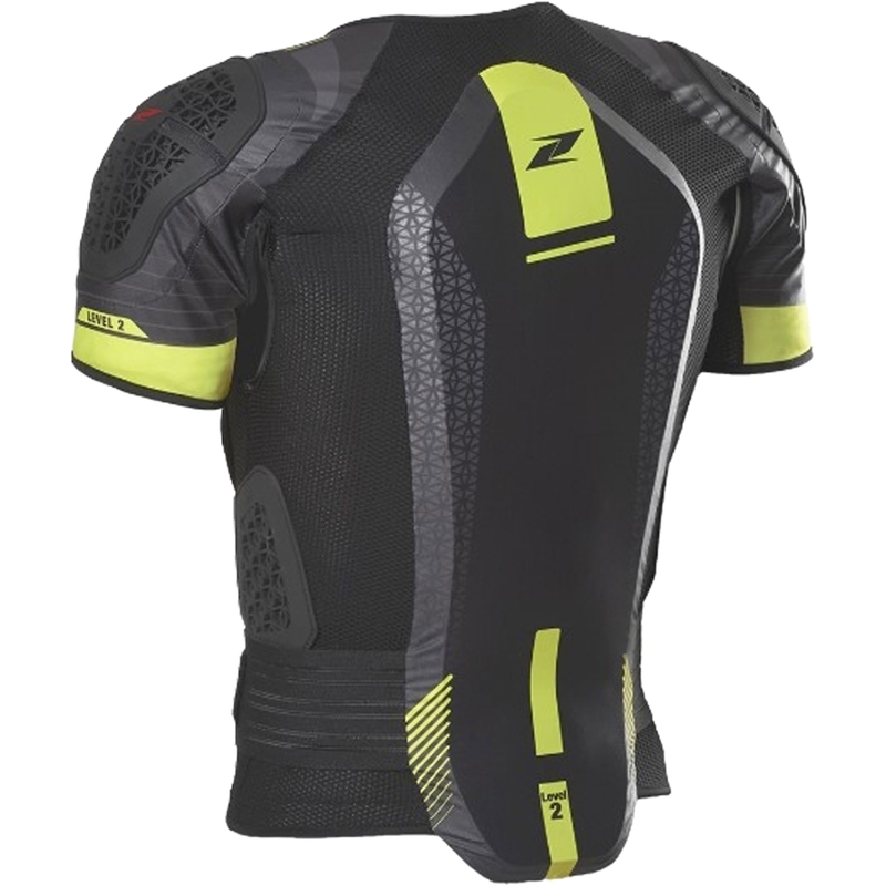 Zandona Netcube Vest Pro X8 melns-fluo dzeltens 180-189 cm
