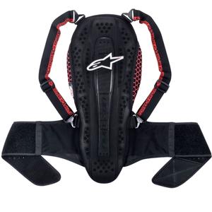 Alpinestars Nucleon KR-2 melns un sarkans mugurkaula aizsargs