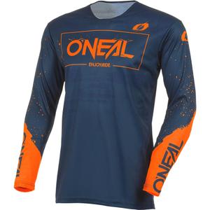 O'Neal Mayhem Paint motokrosa krekls zili oranžs