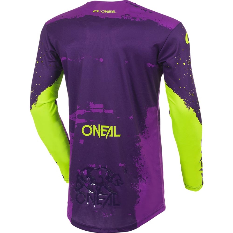 O'Neal Mayhem Paint motokrosa krekls violets-neona dzeltens