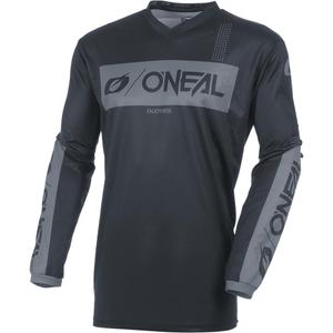 O'Neal Element Racewear motokrosa krekls melns-pelēks
