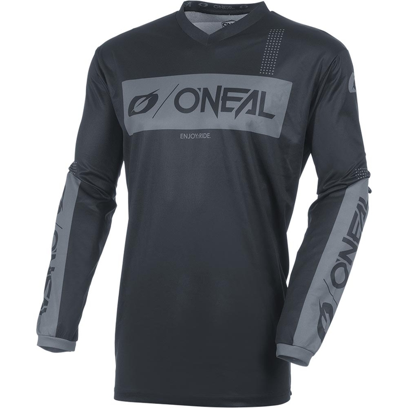 O'Neal Element Racewear motokrosa krekls melns-pelēks