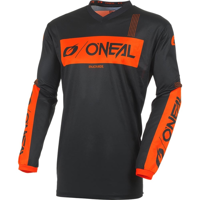 O'Neal Element Racewear motokrosa krekls melns-oranžs