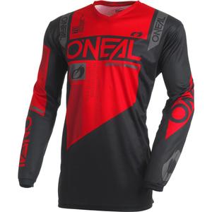 O'Neal Element Factor motokrosa krekls melns-sarkans