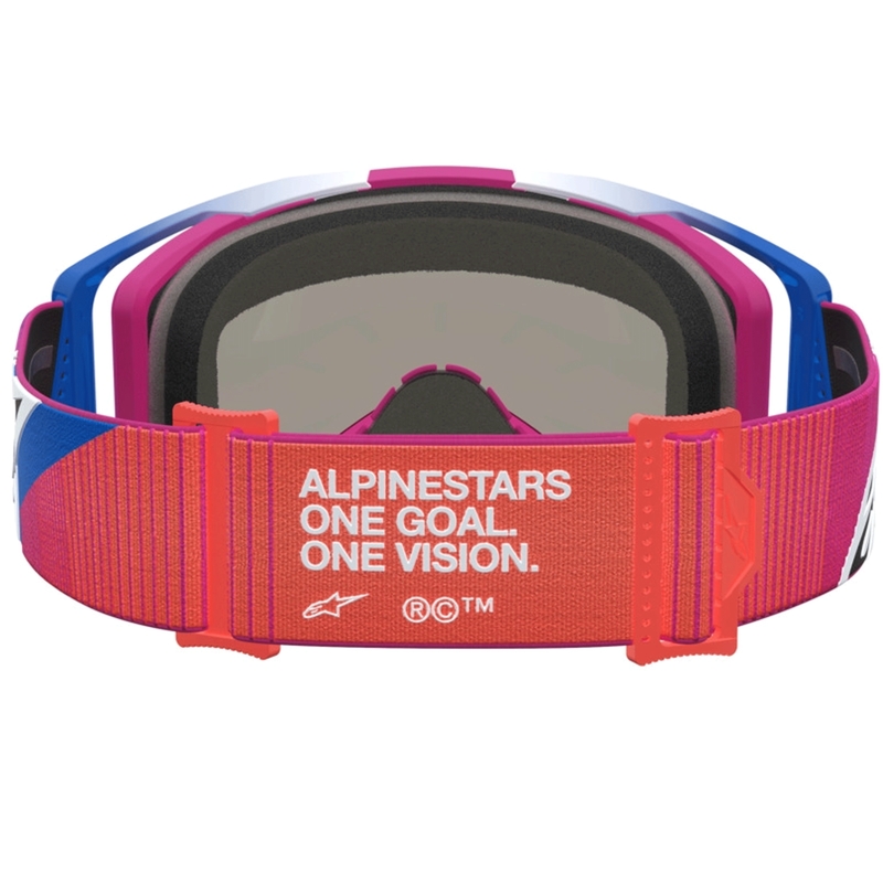 Alpinestars Vision 8 Maven motokrosa brilles sarkanas-melnas