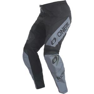 O'Neal Element Racewear motokrosa bikses melnas-pelēkas