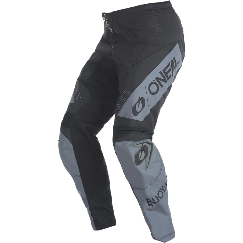 O'Neal Element Racewear motokrosa bikses melnas-pelēkas