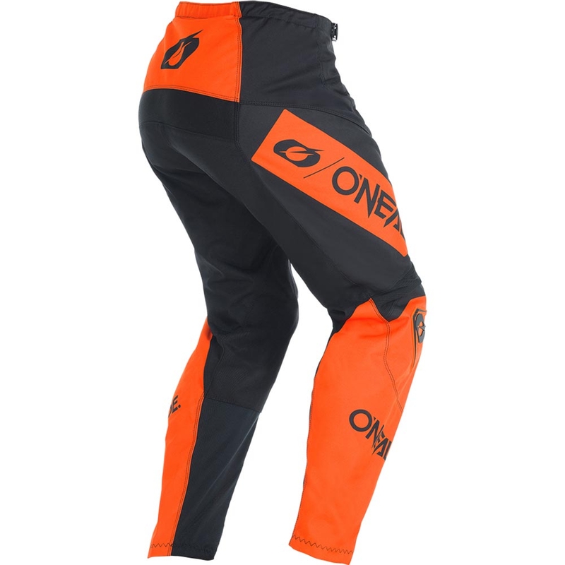 O'Neal Element Racewear motokrosa bikses melnas-oranžas