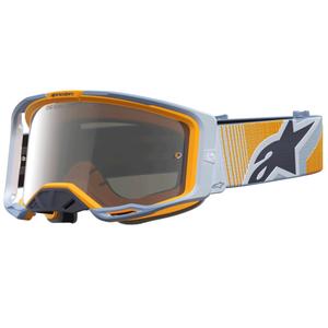 Alpinestars Vision 8 Maven zili oranžas motokrosa brilles