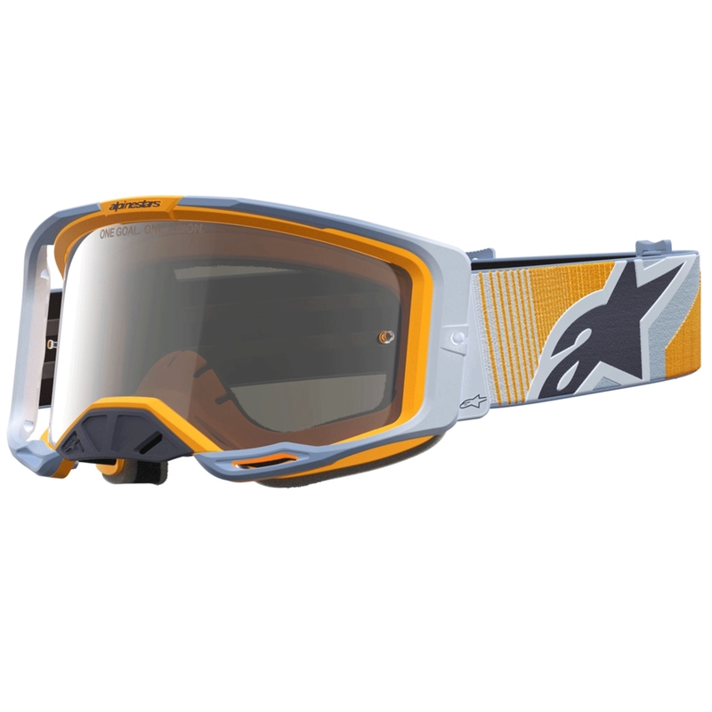 Alpinestars Vision 8 Maven zili oranžas motokrosa brilles